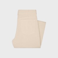 jolene jeans in cotton twill - ALMOND STONE WASH -  - 2 | CELINE