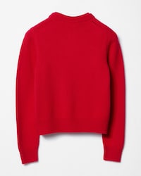 CONJUNTO DE CÁRDIGAN DE CACHEMIRA HERITAGE - ROJO -  - 2 | CELINE
