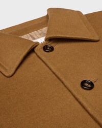 jacket IN double-face wool cashmere - CAMEL -  - 2 | CELINE