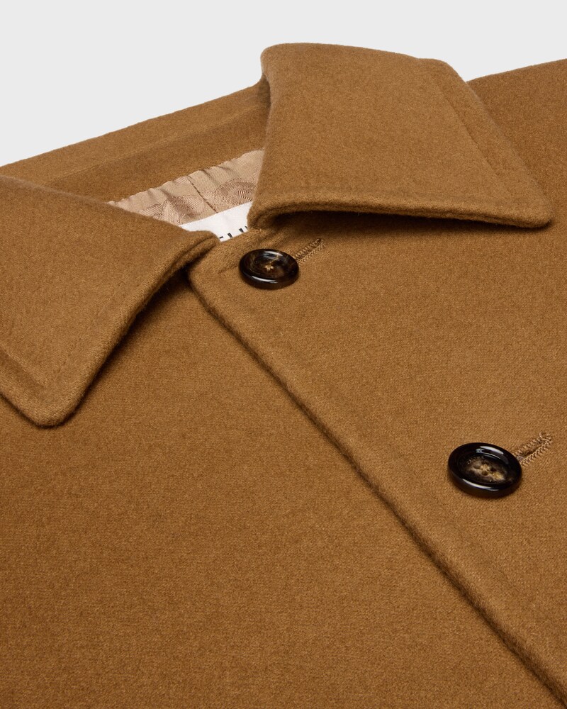 veste laine cachemire double face - CAMEL -  - 1 | CELINE