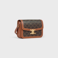 KLASSISCHE TRIOMPHE TASCHE AUS Triomphe Canvas und Kalbsleder - TAN - GIFT FINDER - 2 | CELINE