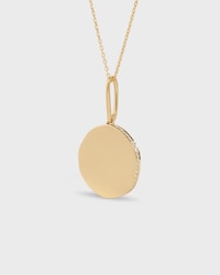 Collier Small Medaille Celine en Or jaune et Diamants - Or Jaune - COLLIERS - 2 | CELINE