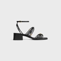 CLÉMENCE SANDALEN MIT ABSATZ AUS ZIEGENLEDER - SCHWARZ -  - 1 | CELINE