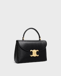 TEEN NINO BAG IN Lizard - BLACK - EVENING - 2 | CELINE