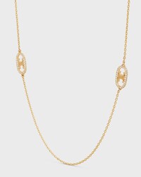 Sautoir Maillon Triomphe en Or Jaune et Diamants - Yellow Gold & White - CADEAUX D'EXCEPTION - 2 | CELINE