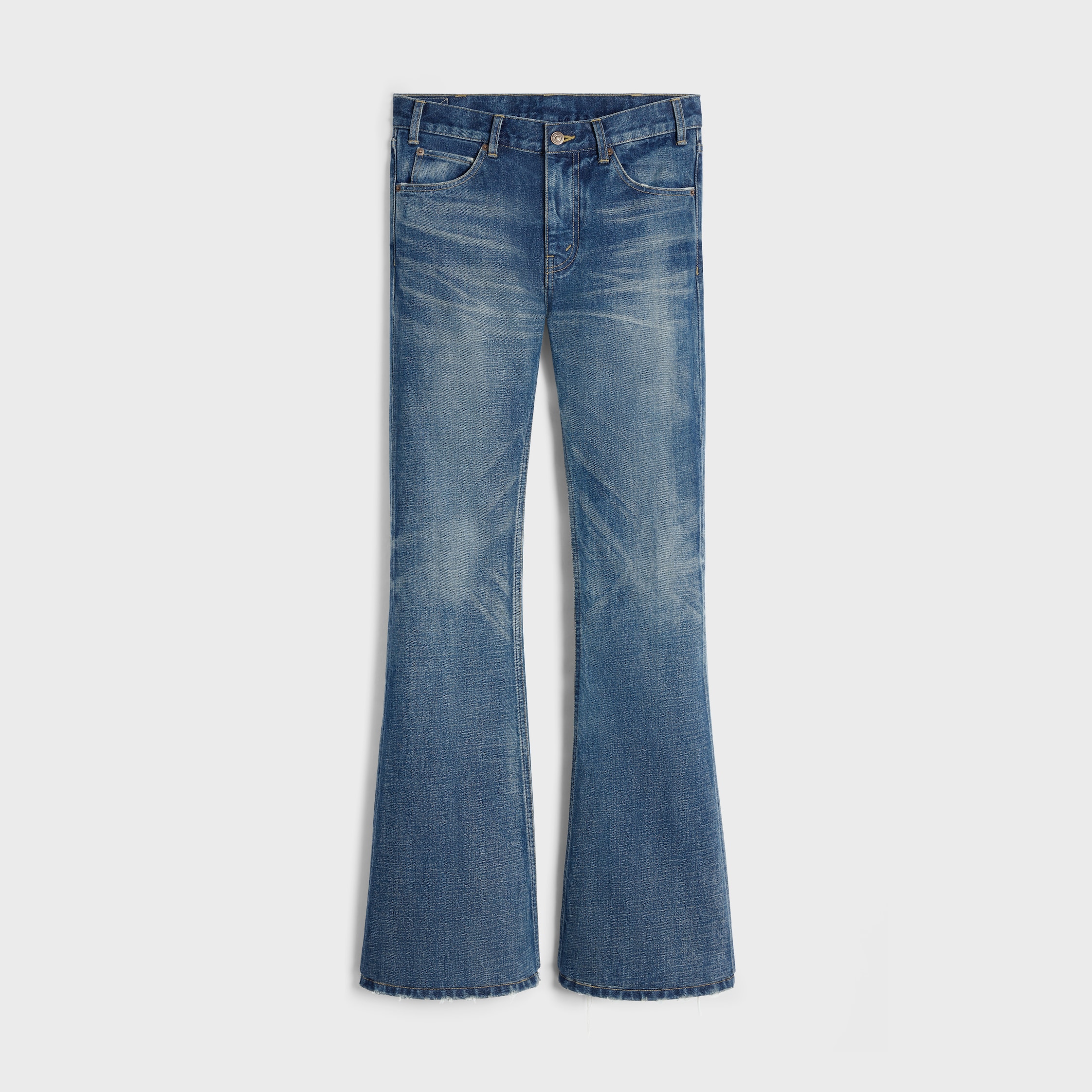 CELINE marco jeans in dark union wash denim