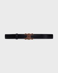 CORREA REVERSIBLE DE 25 MM DE PIEL TAURILLON Y PIEL DE BECERRO NATURAL -  -  - 2 | CELINE