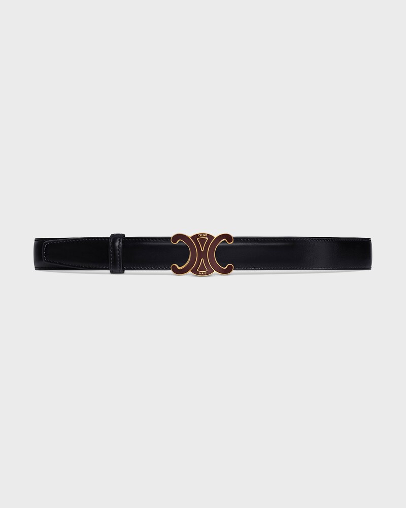 Reversible Strap 25MM IN TAURILLON AND NATURAL CALFSKIN -  -  - 1 | CELINE