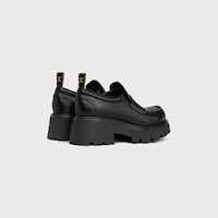 CELINE TRIOMPHE - LOAFER IN CALFSKIN VEGETAL TANNING AND CALFSKIN - BLACK -  - 2 | CELINE