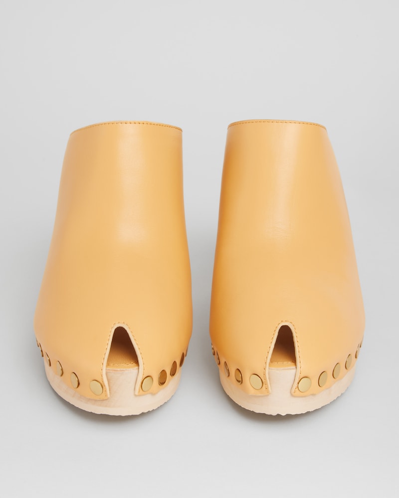 RIVE HEELED CLOG IN CALFSKIN - ORME -  - 1 | CELINE