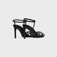 SANDAL TRIOMPHE IN LAMBSKIN - BLACK -  - 2 | CELINE