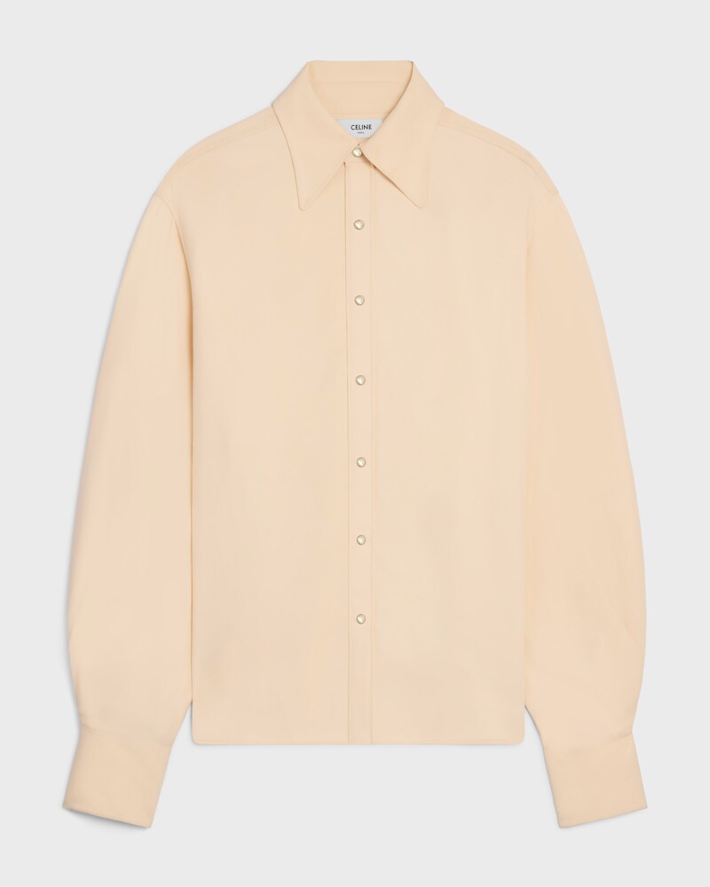 chemise cady viscose soie - Vanille -  - 1 | CELINE