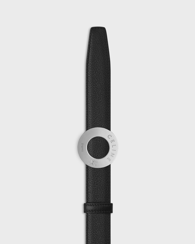 Reversible Strap 25MM IN Smooth and Grained Calfskin -  -  - 1 | CELINE