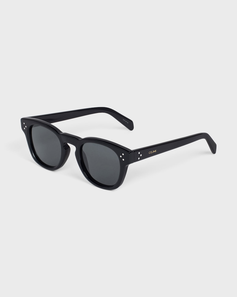 Black Frame 42 Sunglasses in Acetate - BLACK | CELINE
