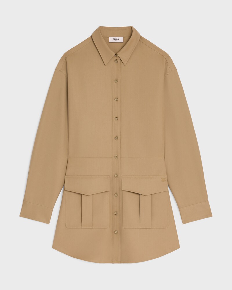 robe laine - Sable -  - 1 | CELINE