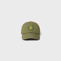 richelieu cap IN light cotton twill - UNIFORM KAKI -  - 2 | CELINE