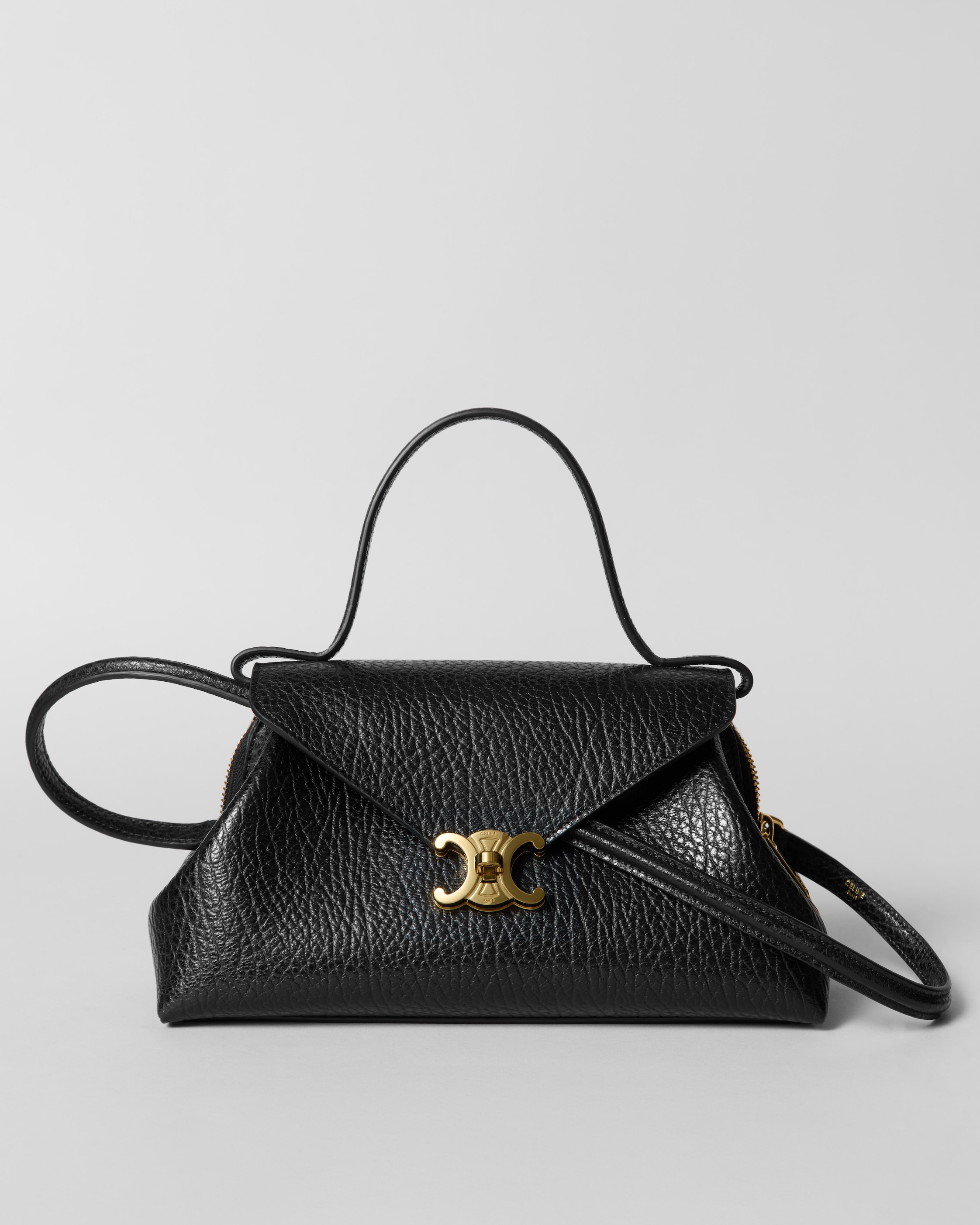 CELINE SMALL FLAIR IN XL GRAINED CALFSKIN