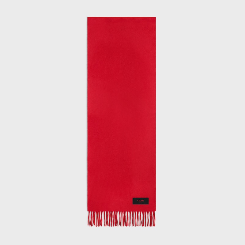 scarf IN cashmere - LIPSTICK -  - 1 | CELINE