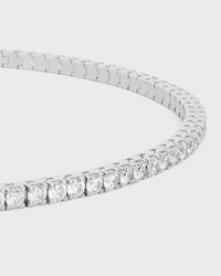 Bracelet Tennis en Or Blanc et Diamants - White Gold & White -  - 2 | CELINE