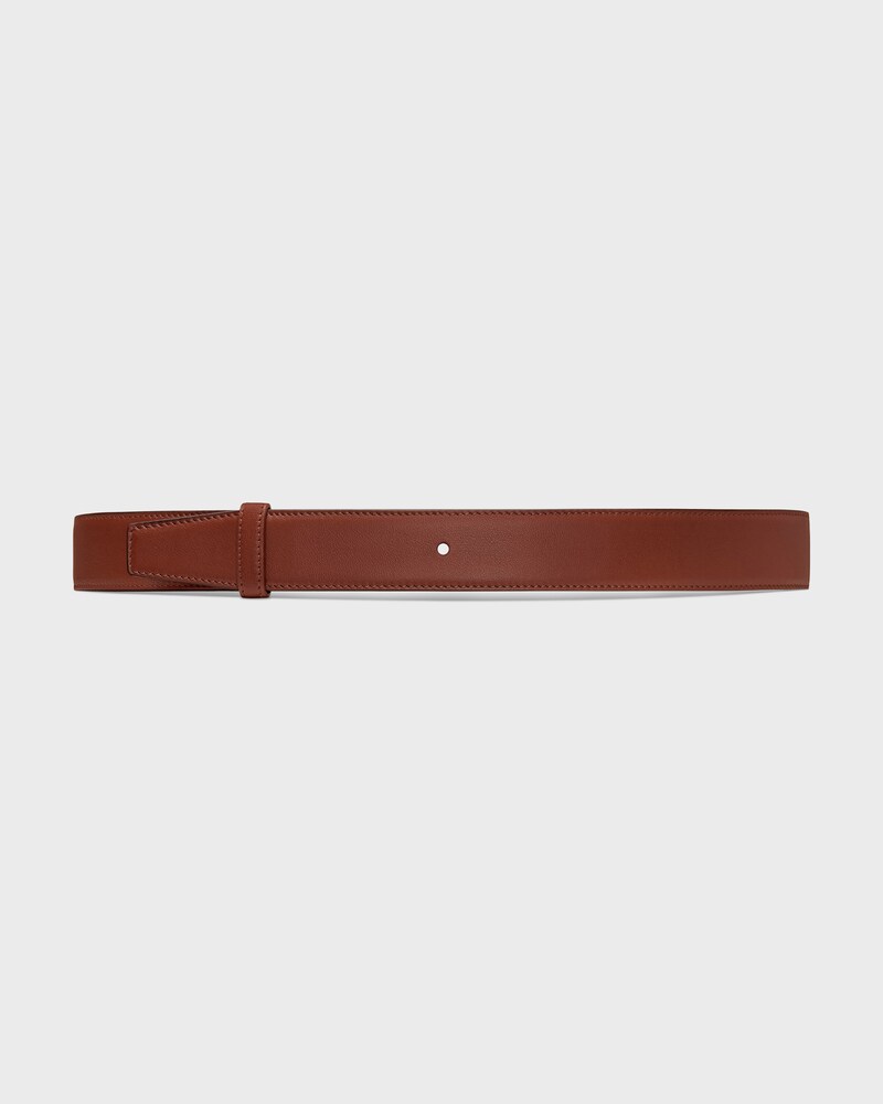 Reversible Strap 30MM IN Smooth and Grained Calfskin -  -  - 1 | CELINE