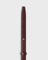 Reversible Strap 18MM IN TAURILLON - CHESTNUT / DEEP NAVY -  - 2 | CELINE