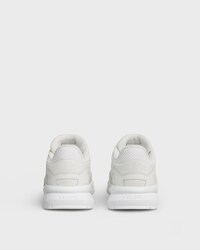 RUNNER SNEAKER IN CALFSKIN, SUEDE CALFSKIN AND MESH - OPTIC WHITE -  - 2 | CELINE