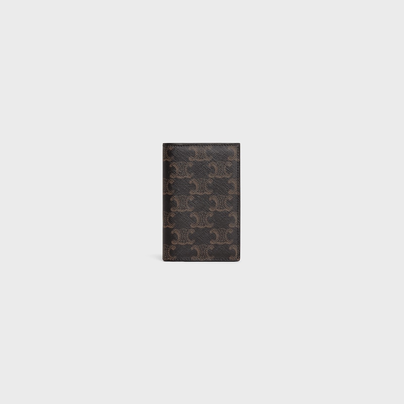 標誌印花豎款卡包 - 黑色 - 入门甄选 - 1 | CELINE