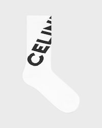 socks IN cotton - BLACK/WHITE -  - 1 | CELINE