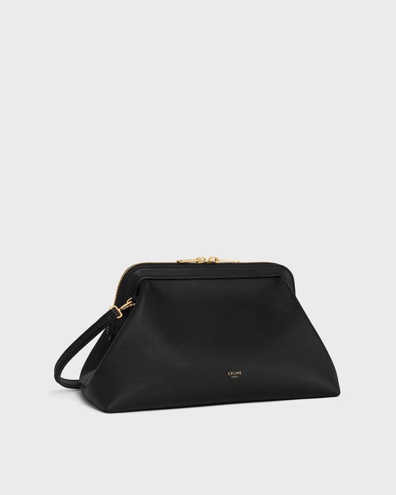 SMALL DOCTOR POUCH IN SUPPLE NATURAL CALFSKIN - BLACK - EVENING - 1 | CELINE