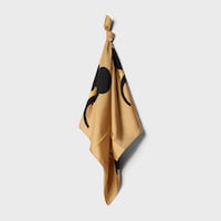 ELEPHANT BANDANA 55 - FAWN/BLACK/WHITE -  - 2 | CELINE