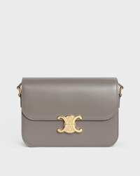 CLASSIQUE TRIOMPHE BAG IN shiny calfskin - PEBBLE - TRIOMPHE - 1 | CELINE