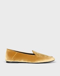 AURA LOAFER IN VELVET - MORDORE -  - 1 | CELINE