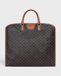 Garment Bag in Triomphe Canvas and Calfskin - TAN - HAND-PICKED GIFTS - 2 | CELINE