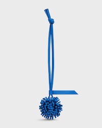 DANDELION CHARM IN SMOOTH LAMBSKIN - ULTRA BLUE / DEEP NAVY - ACCESSORIES - 1 | CELINE