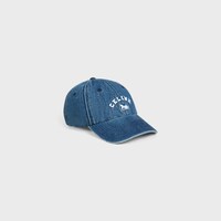 celine richelieu cap IN COTTON DENIM - VIVIENNE GLASS -  - 1 | CELINE