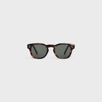 Black Frame 42 Sunglasses in Acetate - DARK HAVANA -  - 1 | CELINE