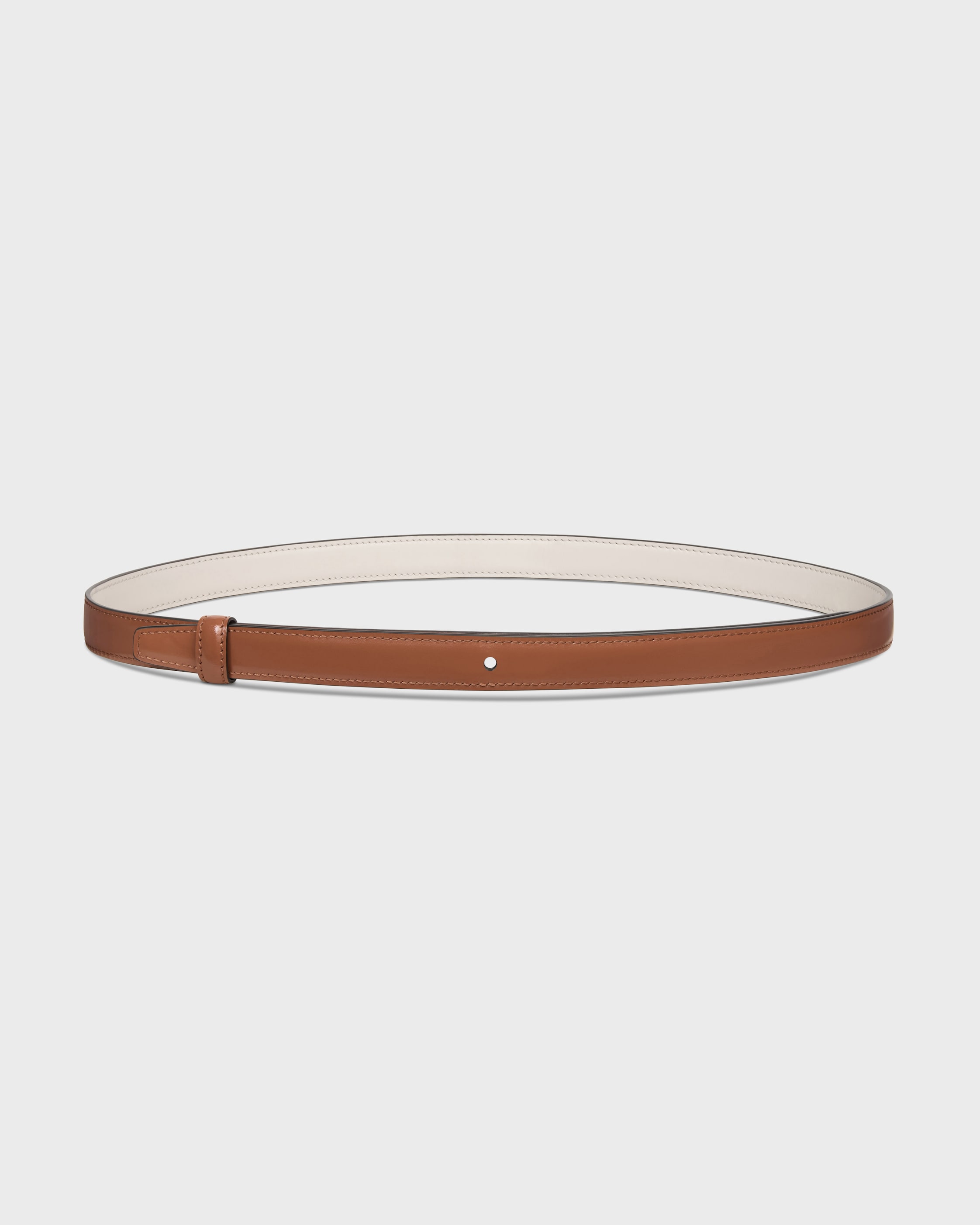 リバーシブルストラップ 18mm / トリヨン - タン / ライス | CELINE