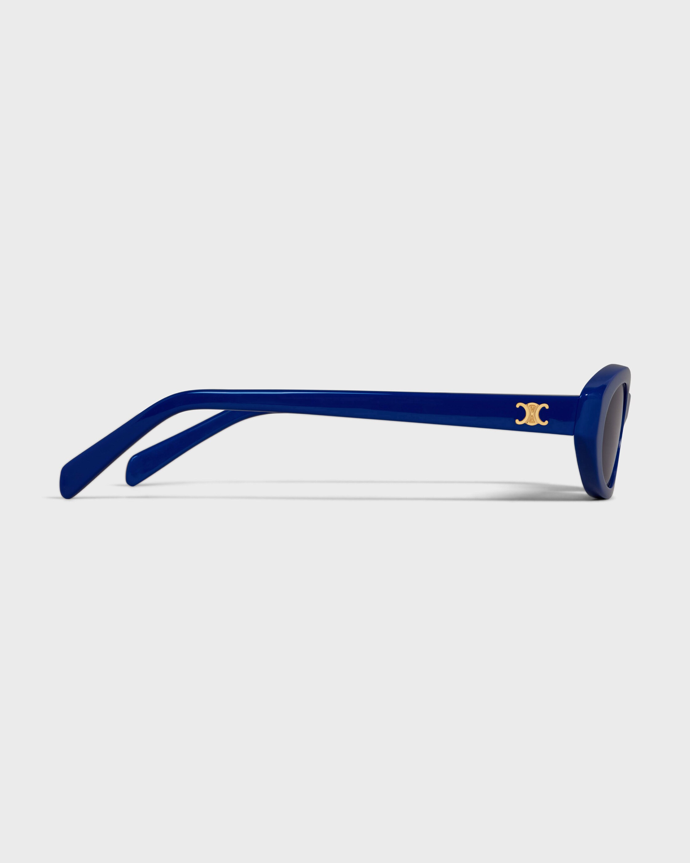 Triomphe Mini 02 sunglasses in Acetate - Royal Blue | CELINE