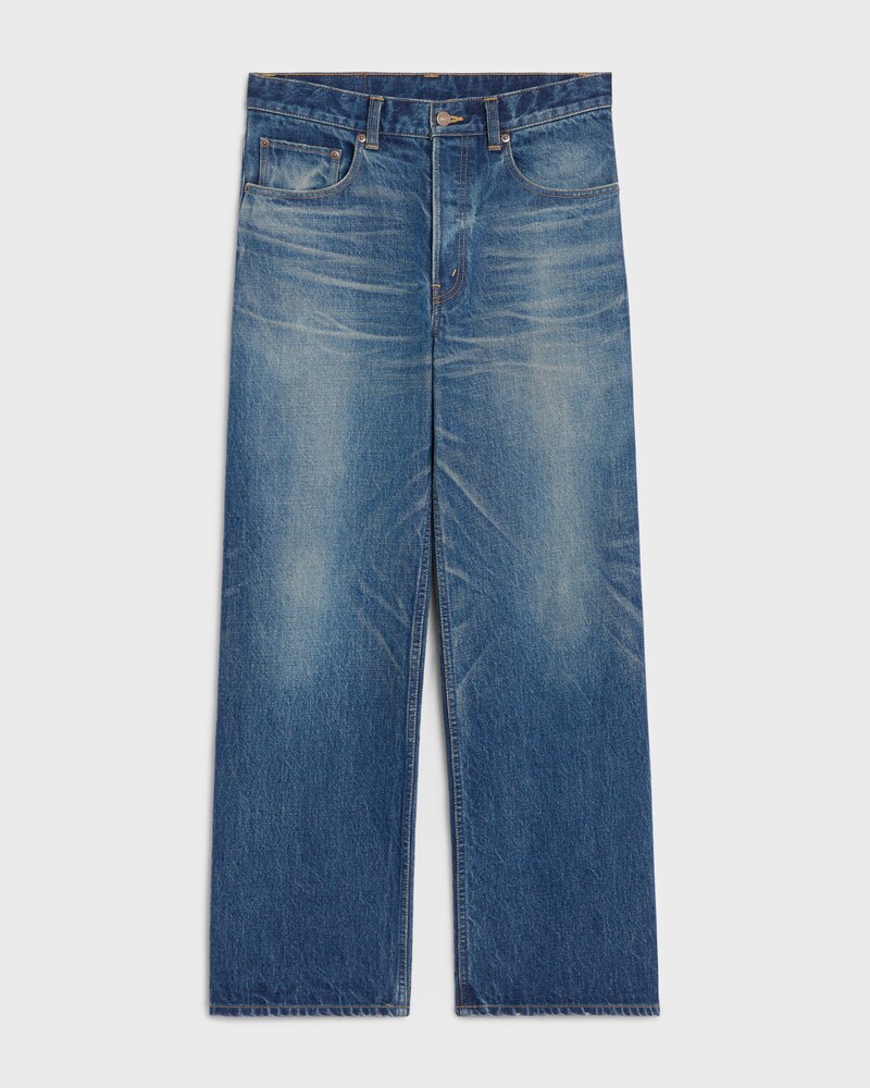 max jeans in denim - BROKEN BLUE WASH -  - 1 | CELINE