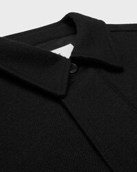 surchemise flanelle laine - Noir -  - 2 | CELINE