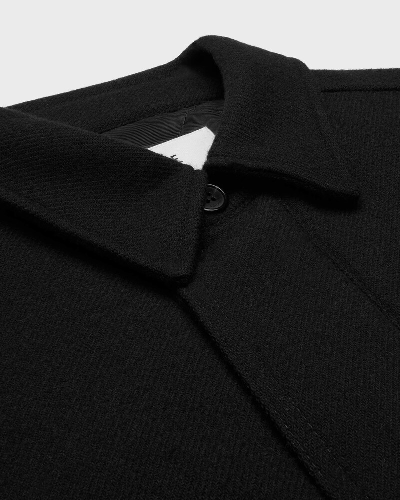 surchemise flanelle laine - Noir -  - 1 | CELINE