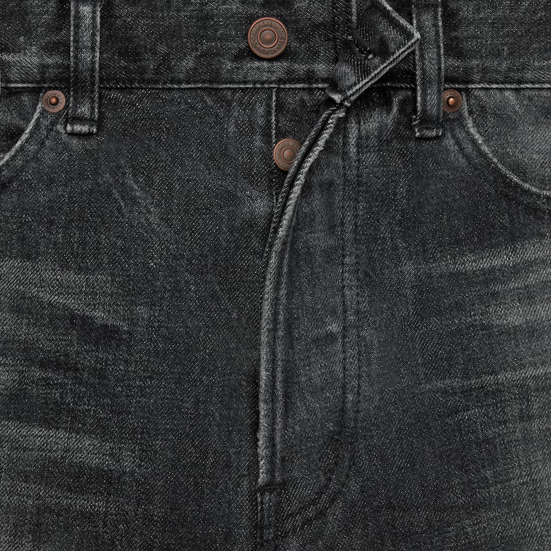 calças jeans wesley em denim com lavagem black ice rinse - BLACK ICE RINSE -  - 1 | CELINE