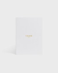 medium notebook in paper - WHITE - SMALL GIFTS - 1 | CELINE