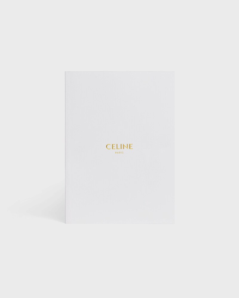 medium notebook in paper - WHITE - SMALL GIFTS - 1 | CELINE
