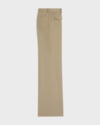 pants IN cotton gabardine - BEIGE MILITAIRE -  - 2 | CELINE