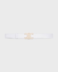 Reversible Strap 25MM IN Smooth and Grained Calfskin -  -  - 2 | CELINE