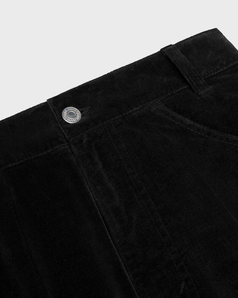 FLARE JEANS 005 IN velvet - BLACK LIGHT STONE WASH -  - 1 | CELINE