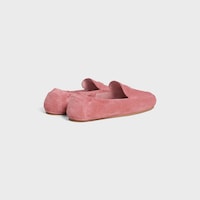 ADAM LOAFER IN SUEDE CALFSKIN - ROSEWOOD -  - 2 | CELINE