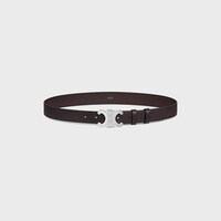 Triomphe Gürtel 30 MM AUS genarbtem Kalbsleder - ESPRESSO -  - 1 | CELINE