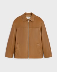 jacket IN plongé lambskin - TOBACCO -  - 1 | CELINE